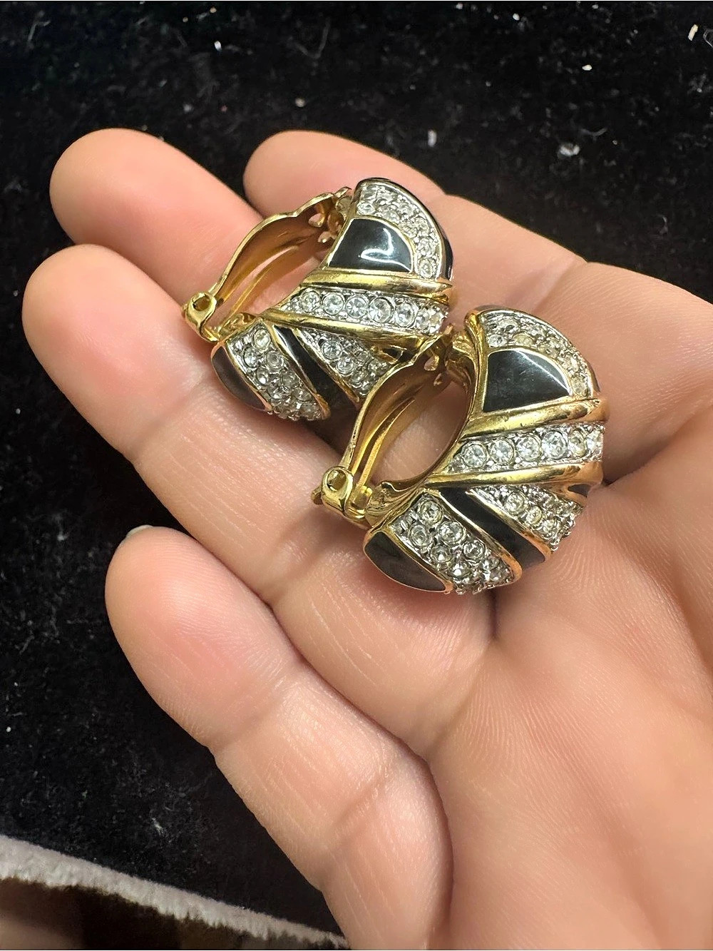Vintage Swarovski Clip On